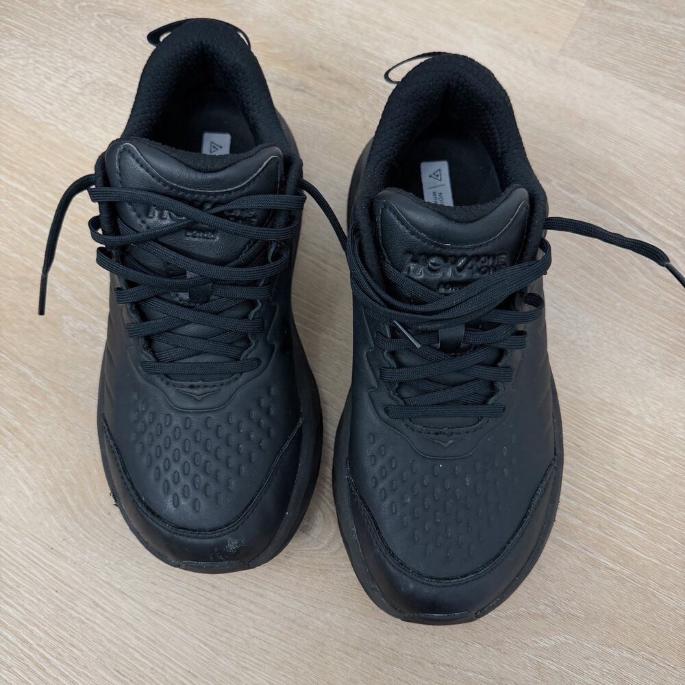 Women’s HOKA Bondi SR Shoes Black Maximum Cushion Size 9 - Picture 2 of 11
